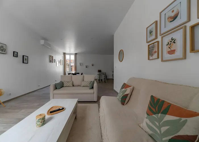 Le Ravy - Design, 2 Chambres, Centre Apartman Vichy