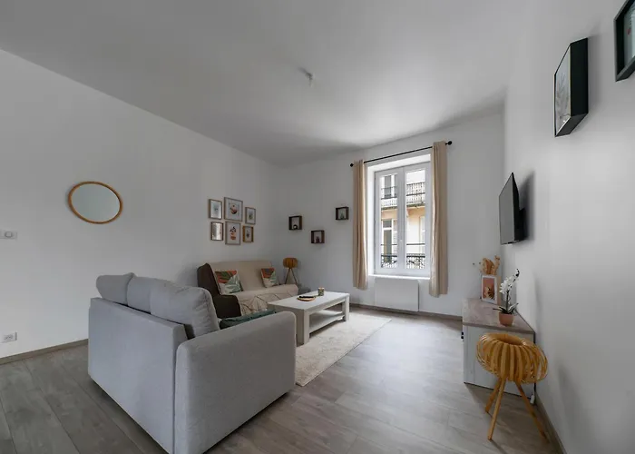 Apartman Le Ravy - Design, 2 Chambres, Centre Vichy